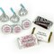 Birthday Candy Party Favors (Approx. 100 Pcs Milk Chocolate Hershey's Kisses & 40 Pcs Wrapped Miniatures) - Confetti Themed
